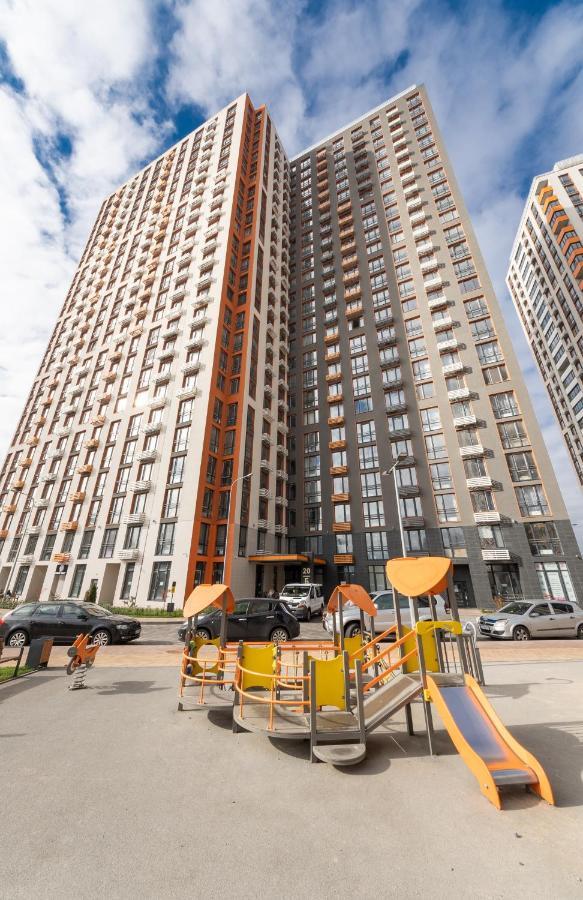 Новая студио в жк Seven Днепровская набережная 20-Б Киев Экстерьер фото